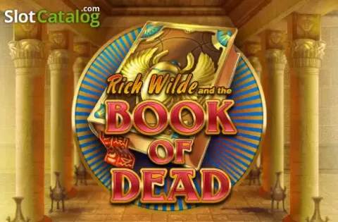 Book of Dead, esploratore egiziano con libro