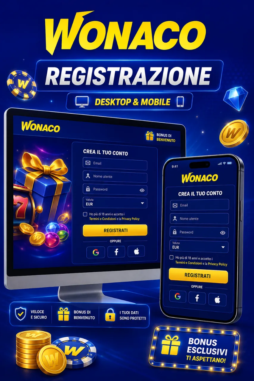 Schermata modulo di registrazione su desktop e mobile